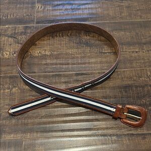 Talbot Brown and Blue women’s Belt